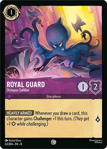 Royal Guard - Octopus Soldier - Cold Foil