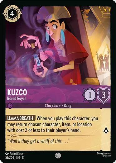 Kuzco - Bored Royal - Cold Foil