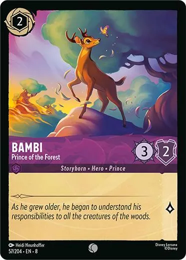 Bambi - Prince of the Forest - Cold Foil