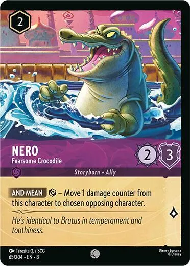 Nero - Fearsome Crocodile - Foil