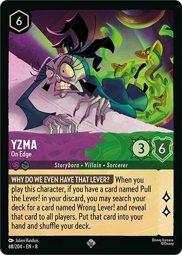 Yzma - On Edge - Cold Foil