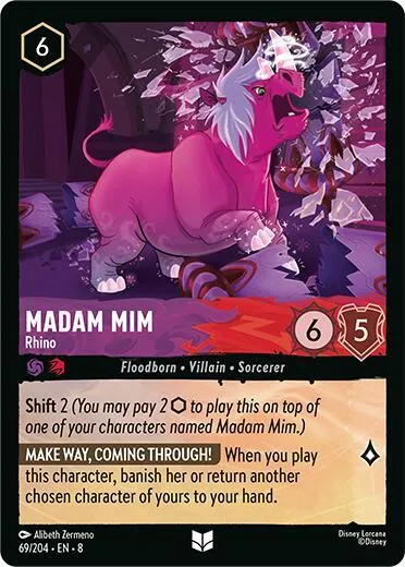 Madam Mim - Rhino - Cold Foil