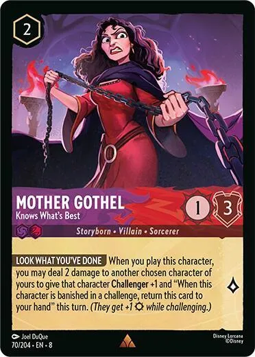 Mother Gothel - Knows What's Best - Cold Foil