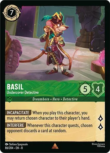 Basil - Undercover Detective - Cold Foil