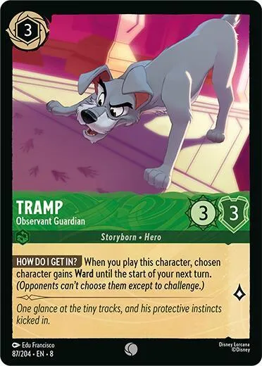 Tramp - Observant Guardian - Cold Foil