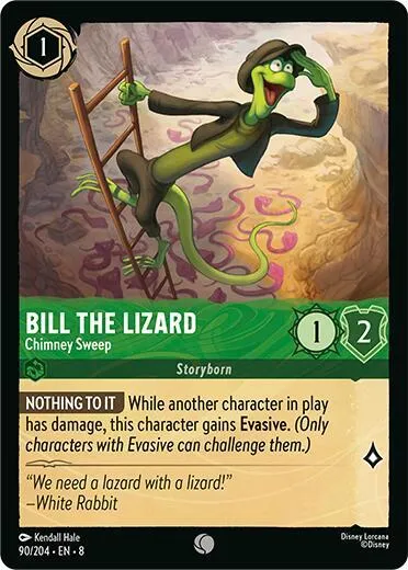 Bill the Lizard - Chimney Sweep - Cold Foil
