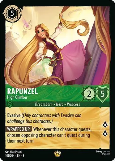 Rapunzel - High Climber - Cold Foil