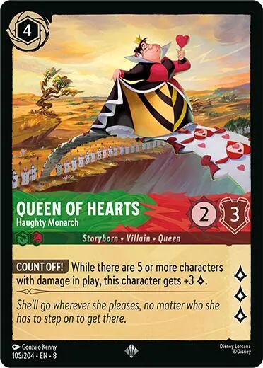 Queen of Hearts - Haughty Monarch - Cold Foil