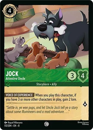 Jock - Attentive Uncle - Cold Foil