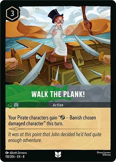 Walk the Plank - Cold Foil