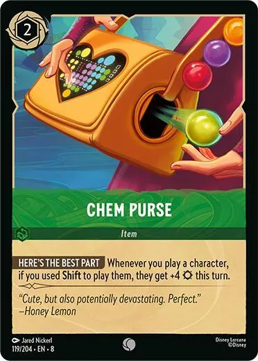 Chem Purse - Cold Foil
