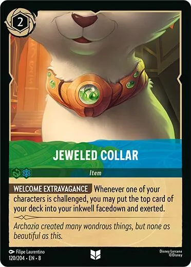 Jeweled Collar - Cold Foil