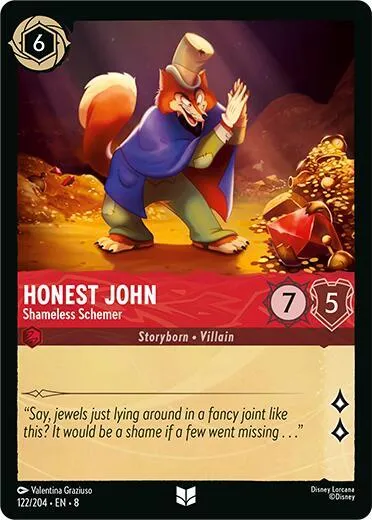 Honest John - Shameless Schemer - Cold Foil