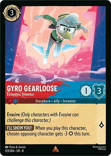 Gyro Gearloose - Eccentric Inventor - Cold Foil