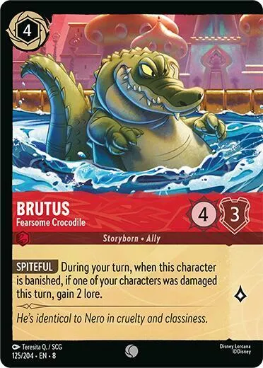 Brutus - Fearsome Crocodile - Foil