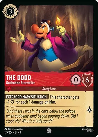 The Dodo - Outlandish Storyteller - Cold Foil