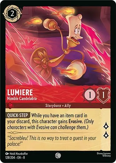 Lumiere - Nimble Candelabra - Cold Foil