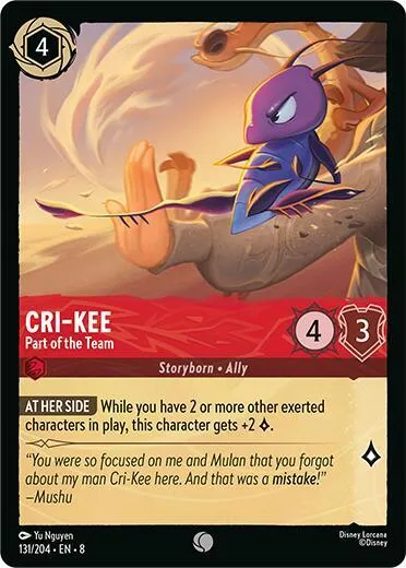 Cri-Kee - Part of the Team - Cold Foil