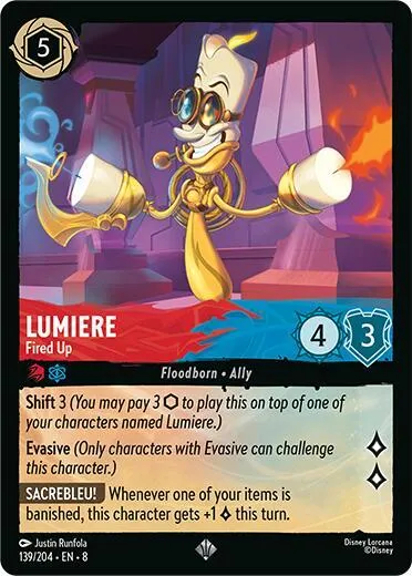 Lumiere - Fired Up - Cold Foil