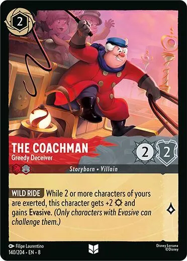 The Coachman - Greedy Deceiver - Cold Foil