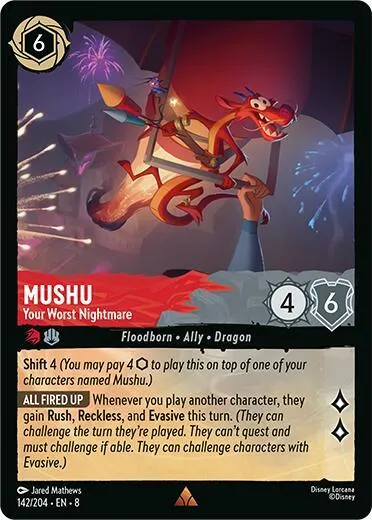 Mushu - Your Worst Nightmare - Cold Foil