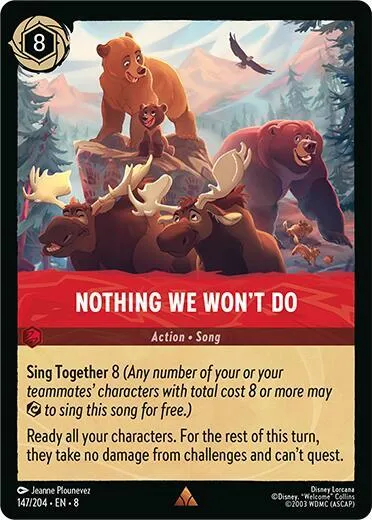 Nothing We Won't Do - Cold Foil