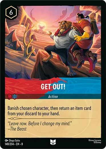 Get Out! - Cold Foil