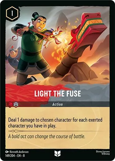 Light the Fuse - Cold Foil