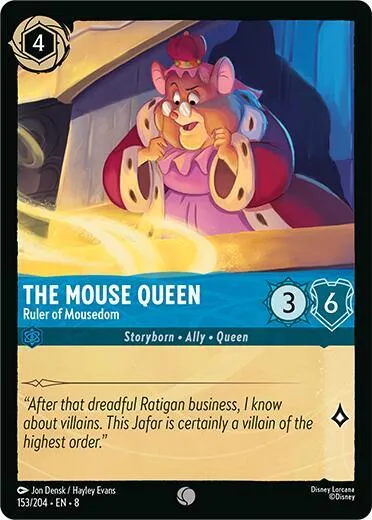 The Mouse Queen - Ruler of Mousedom - Cold Foil