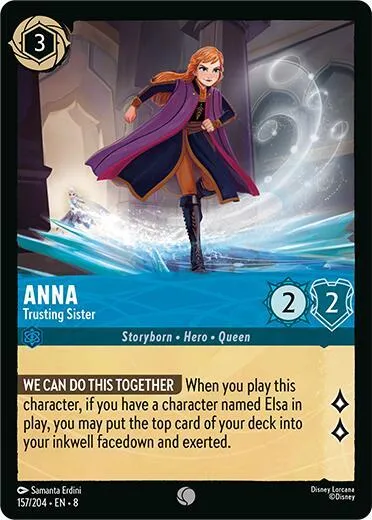 Anna - Trusting Sister - Cold Foil