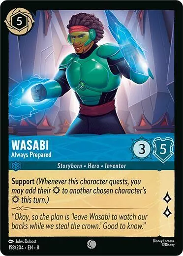 Wasabi - Always Prepared - Cold Foil