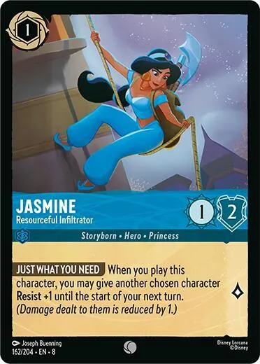 Jasmine - Resourceful Infiltrator - Cold Foil