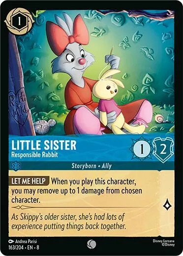 Little Sister - Responsible Rabbit - Cold Foil