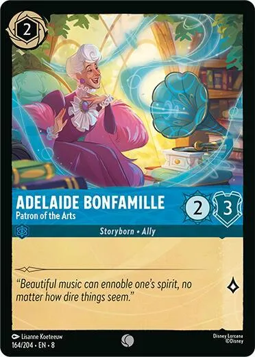 Adelaide Bonfamille - Patron of the Arts - Cold Foil