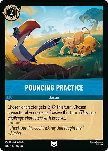Pouncing Practice - Cold Foil