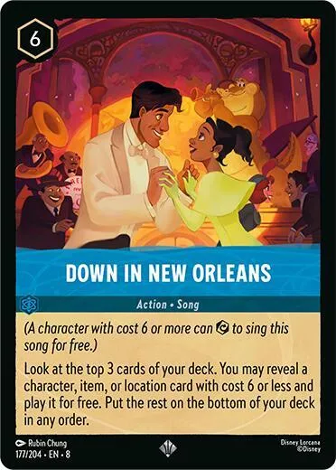 Down in New Orleans - Cold Foil