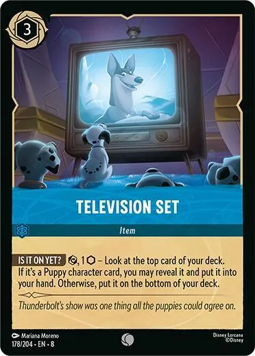 Television Set - Cold Foil