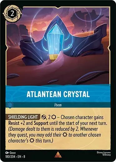 Atlantean Crystal - Cold Foil