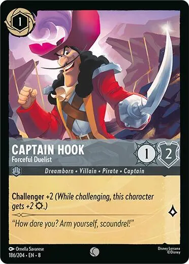 Captain Hook - Forceful Duelist - Cold Foil