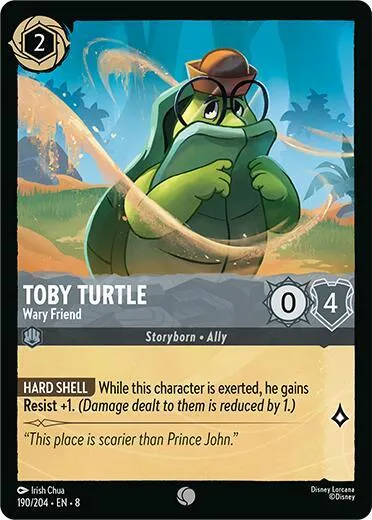 Toby Turtle - Wary Friend - Cold Foil