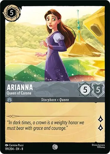 Arianna - Queen of Corona - Cold Foil