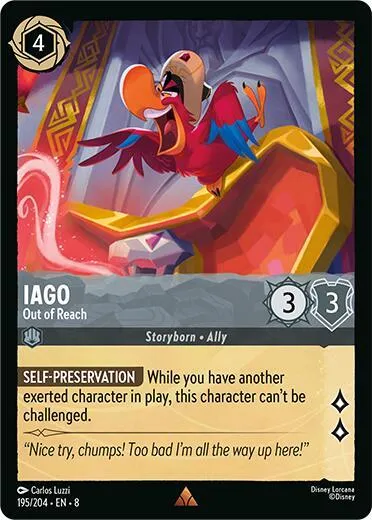 Iago - Out of Reach - Cold Foil