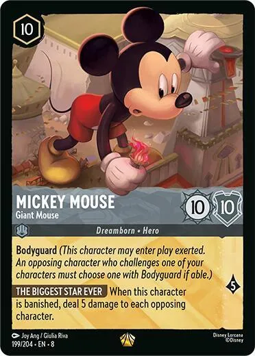 Mickey Mouse - Giant Mouse - Cold Foil