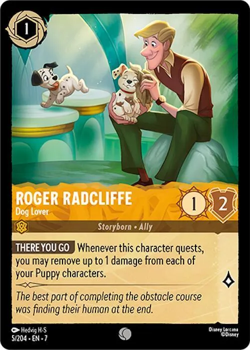 Roger Radcliffe - Dog Lover - Cold Foil