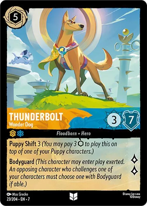 Thunderbolt - Wonder Dog - Cold Foil