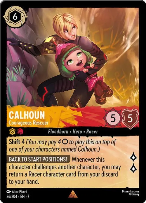 Calhoun - Courageous Rescuer - Cold Foil