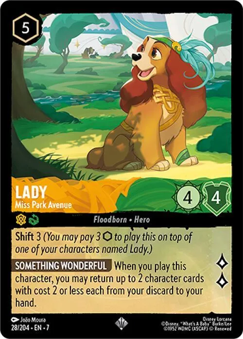 Lady - Miss Park Avenue - Cold Foil