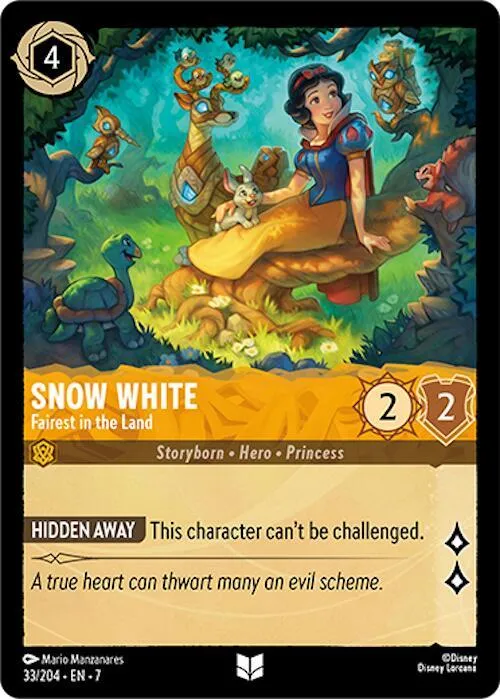 Snow White - Fairest in the Land - Cold Foil