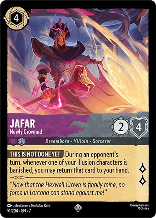 Jafar - Newly Crowned - Cold Foil