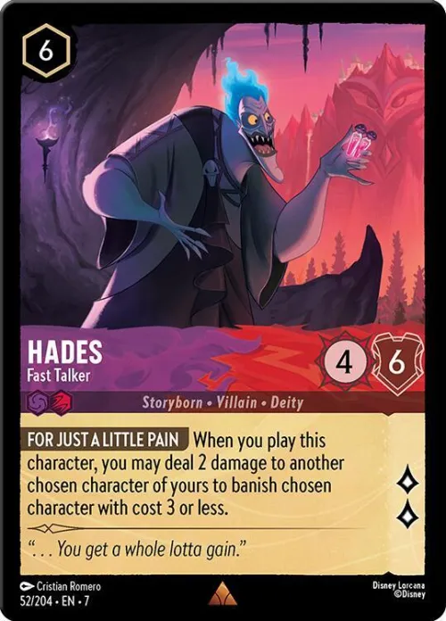 Hades - Fast Talker - Cold Foil